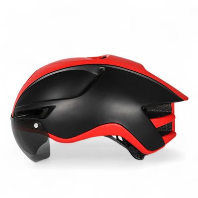 AKTIVABENTEUER™ EASTINEAR Fahrradhelm mit LED & Visier | Aerodynamisch, CE-zertifiziert