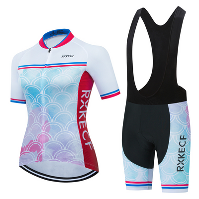 AKTIVABENTEUER™ RXKECF PRO Damen Radsportbekleidungs-Set | Atmungsaktiv, Schnelltrocknend & Ultra-Elastisch
