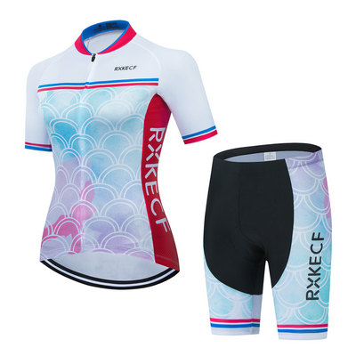 AKTIVABENTEUER™ RXKECF PRO Damen Radsportbekleidungs-Set | Atmungsaktiv, Schnelltrocknend & Ultra-Elastisch