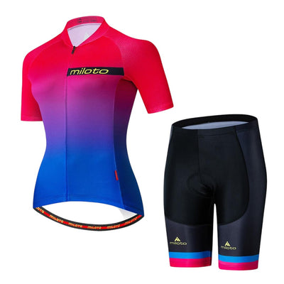 AKTIVABENTEUER™ MILOTO CYCLING Damen Radsport-Set | Komfortabel, Atmungsaktiv & Leistungsorientiert