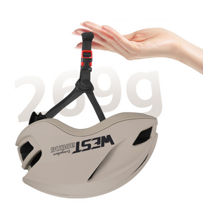 AKTIVABENTEUER™ WEST BIKING Fahrradhelm Deluxe | Leicht, Verstellbar & mit Rücklicht