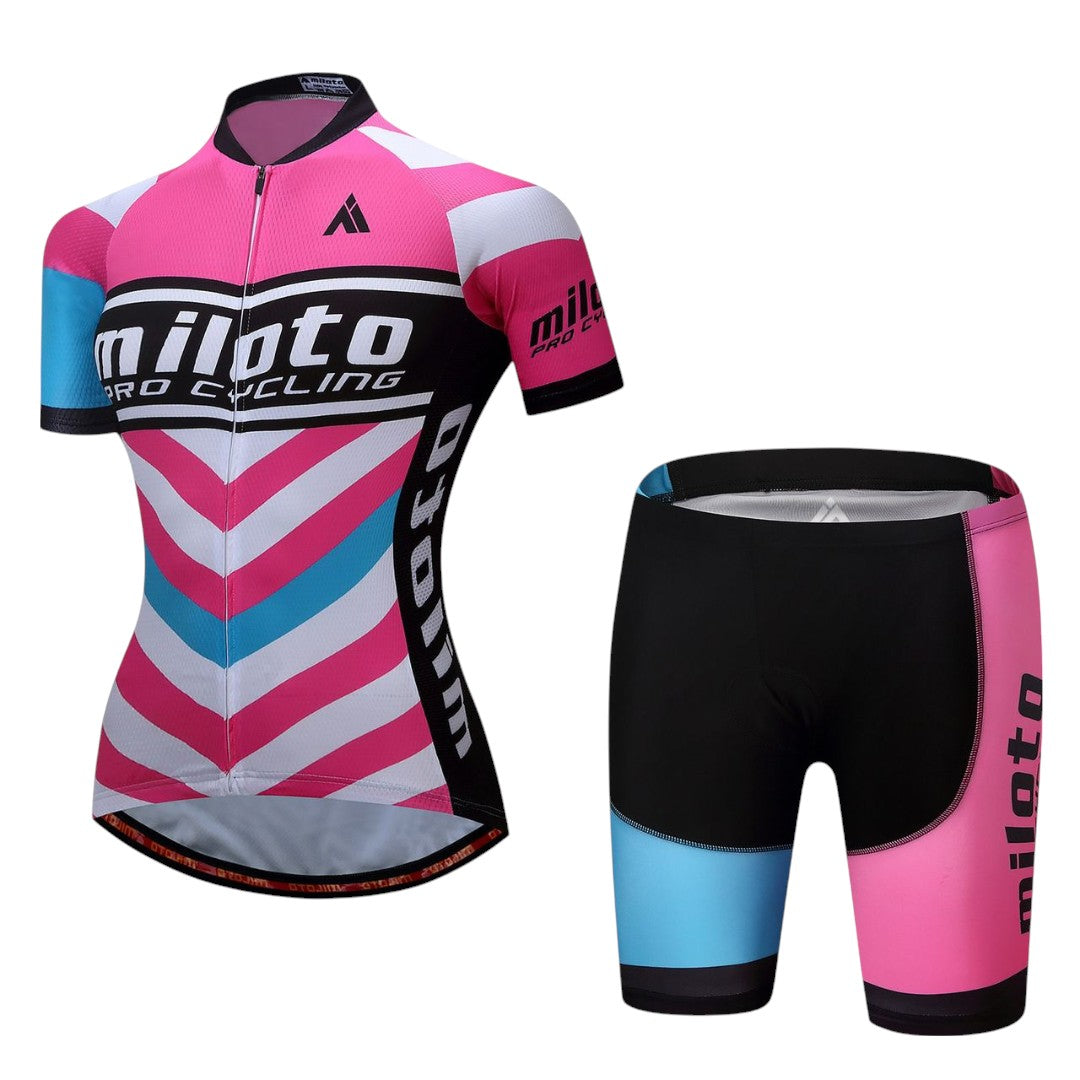 AKTIVABENTEUER™ MILOTO CYCLING Damen Radsport-Set | Komfortabel, Atmungsaktiv & Leistungsorientiert