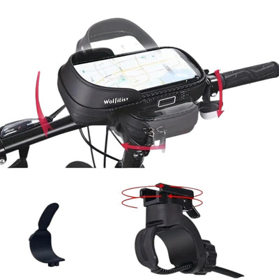 AKTIVABENTEUER™ Handyhalterung Fahrrad | Wasserdicht & 360° drehbar
