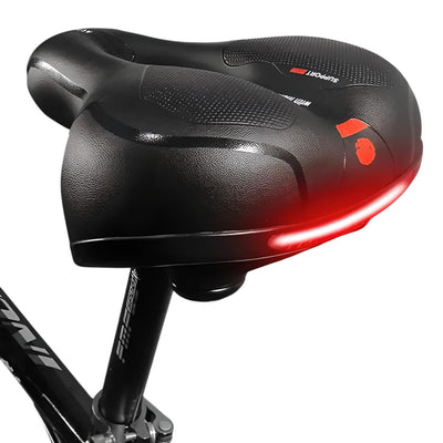 AKTIVABENTEUER™ Fahrradsattel Pro | Mit Stoßdämpfung und Reflektor