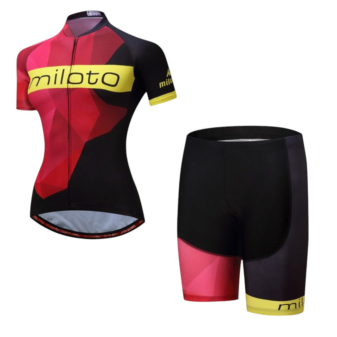 AKTIVABENTEUER™ MILOTO CYCLING Damen Radsport-Set | Komfortabel, Atmungsaktiv & Leistungsorientiert
