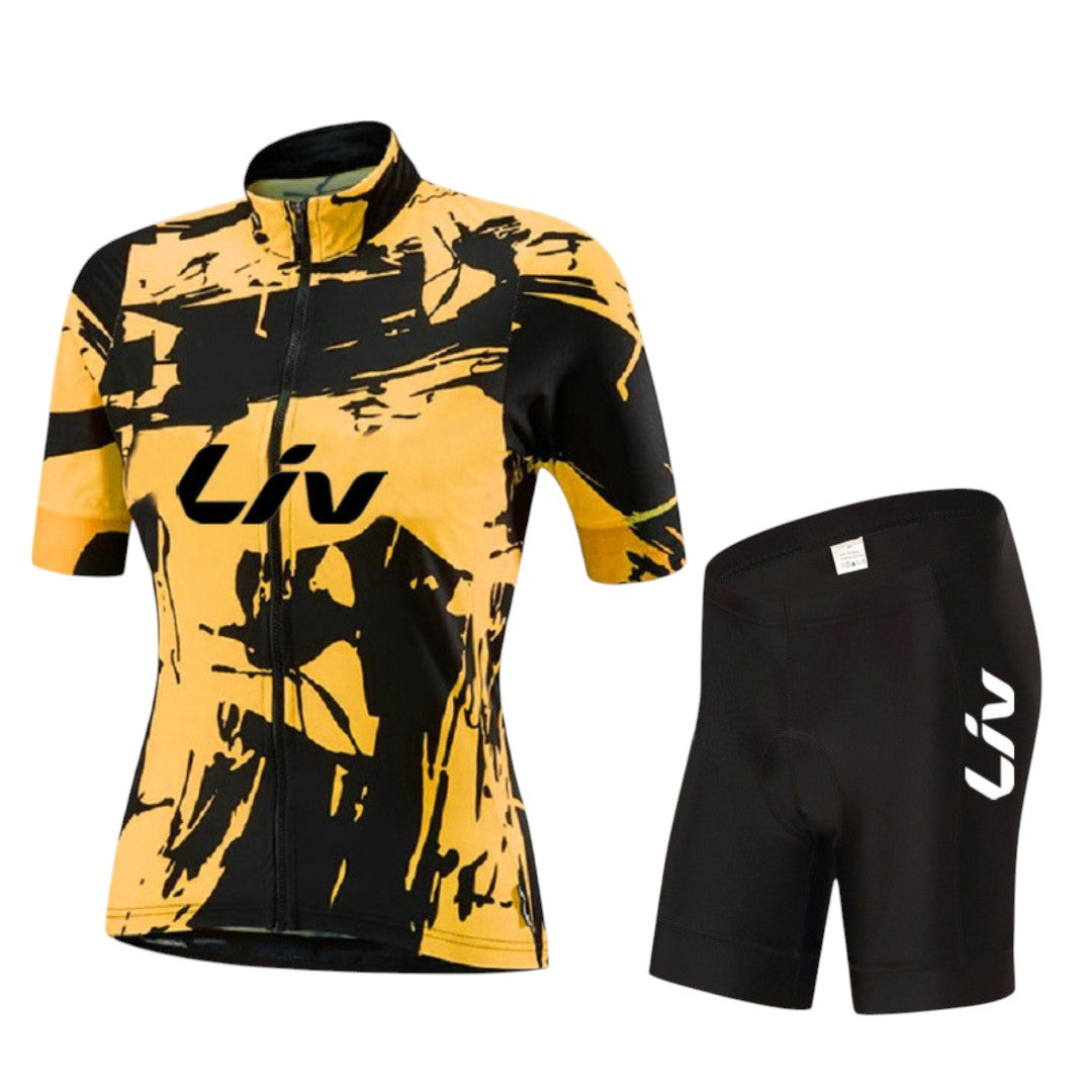 AKTIVABENTEUER™ Damen Radsportbekleidungs-Set | Schnelltrocknend & Atmungsaktiv