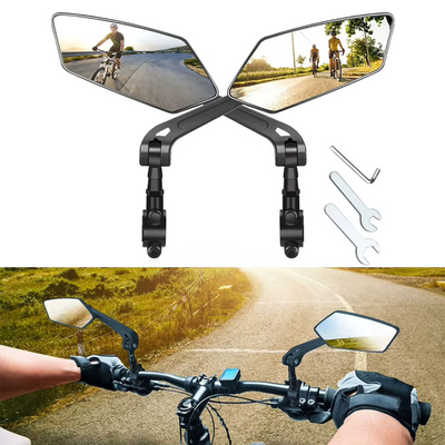 AKTIVABENTEUER™ Fahrradspiegel | 360° drehbar mit Sicherheitsdesign 1+1 GRATIS
