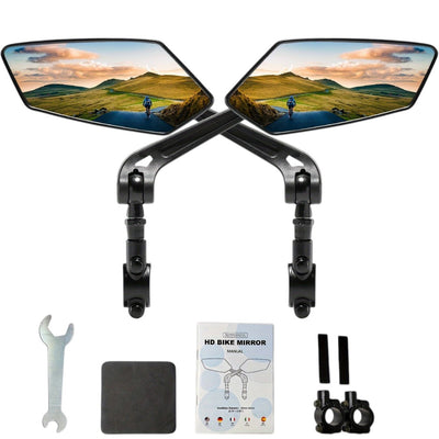 AKTIVABENTEUER™ Fahrradspiegel | 360° drehbar mit Sicherheitsdesign 1+1 GRATIS