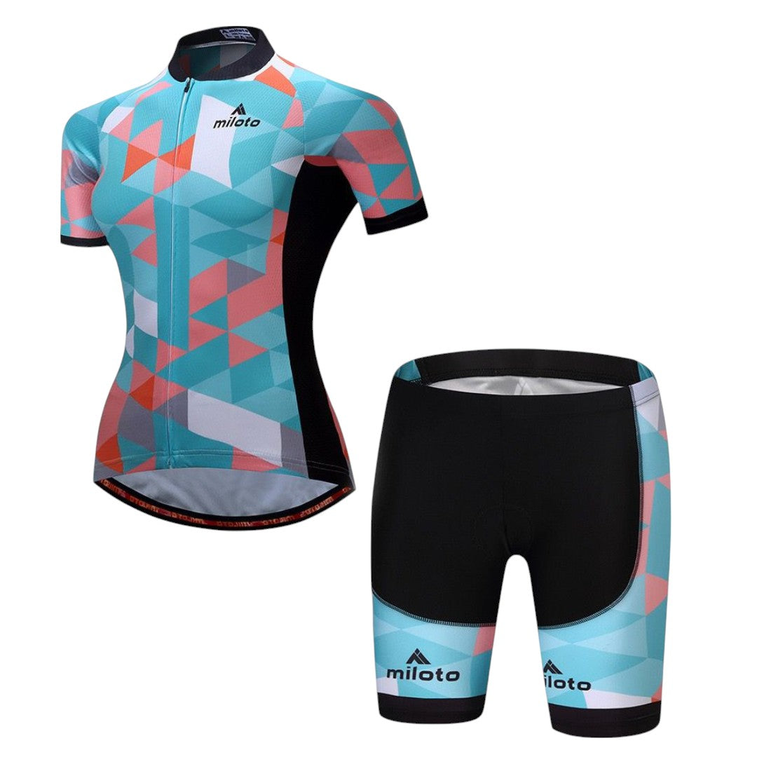 AKTIVABENTEUER™ MILOTO SPORT Damen Radsport-Set | Komfortabel, Atmungsaktiv & Leistungsorientiert