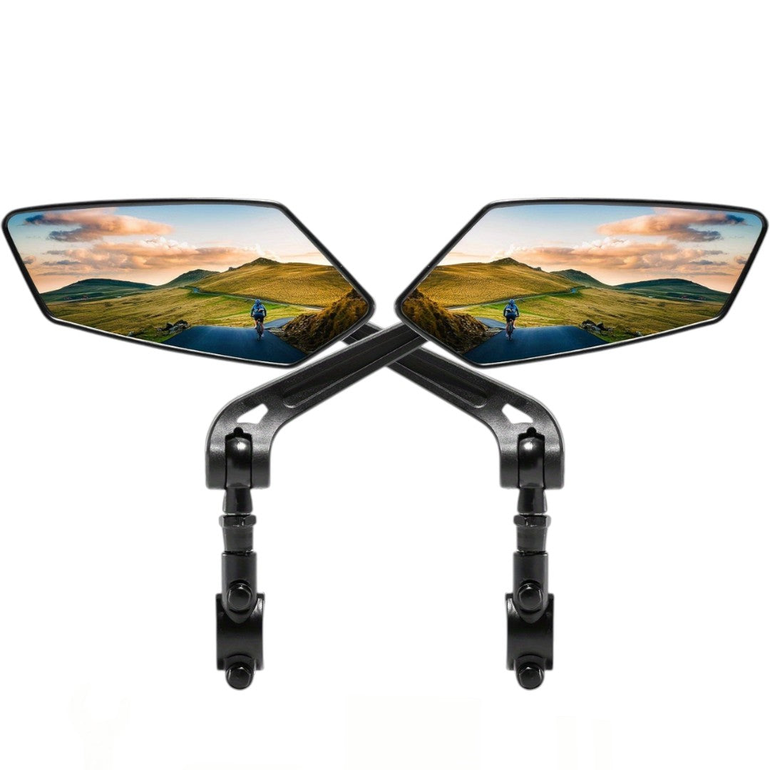 AKTIVABENTEUER™ Fahrradspiegel | 360° drehbar mit Sicherheitsdesign 1+1 GRATIS
