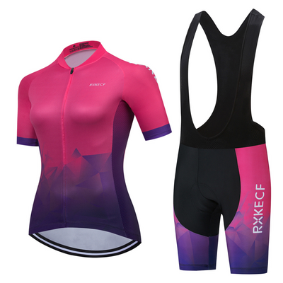 AKTIVABENTEUER™ RXKECF PRO Damen Radsportbekleidungs-Set | Atmungsaktiv, Schnelltrocknend & Ultra-Elastisch