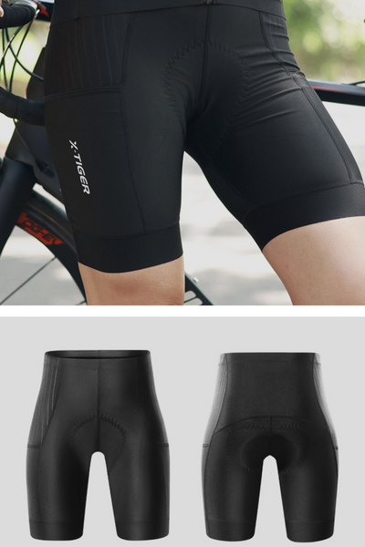 AKTIVABENTEUER™ X-TIGER Damen Fahrradhose Pro | Komfort Fit, Schnelltrocknend & Stoßdämpfend