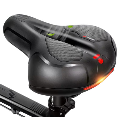 AKTIVABENTEUER™ Fahrradsattel Pro | Mit Stoßdämpfung und Reflektor