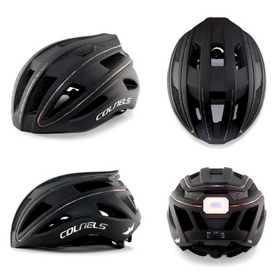 AKTIVABENTEUER™ COLNELS Fahrradhelm | Aerodynamisch, LED-Rücklicht und CE-zertifiziert