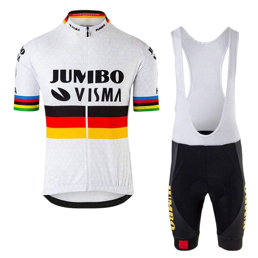 AKTIVABENTEUER™ DEUTSCHLAND JUMBO VISMA Team Radsport-Set | Leicht, Atmungsaktiv & Leistungsstark