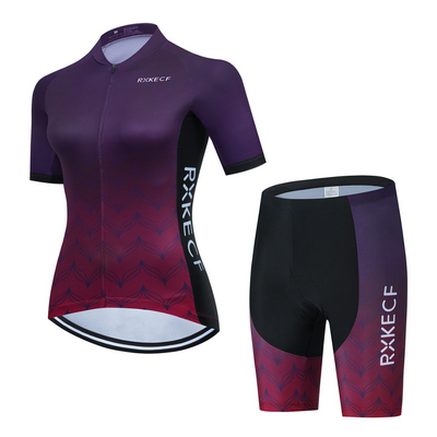 AKTIVABENTEUER™ RXKECF PRO Damen Radsportbekleidungs-Set | Atmungsaktiv, Schnelltrocknend & Ultra-Elastisch